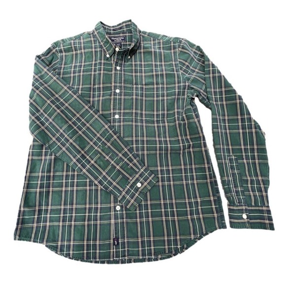 Abercrombie & Fitch Other - Vintage Abercrombie & Fitch Plaid Button Down Shirt Long Sleeve Size Large